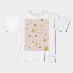 champagne stars Kids T-Shirt